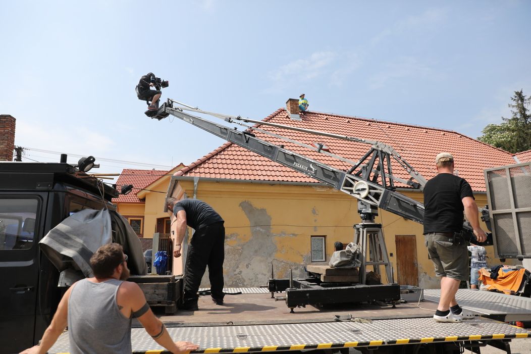 Nakrúcanie seriálu Autoškola