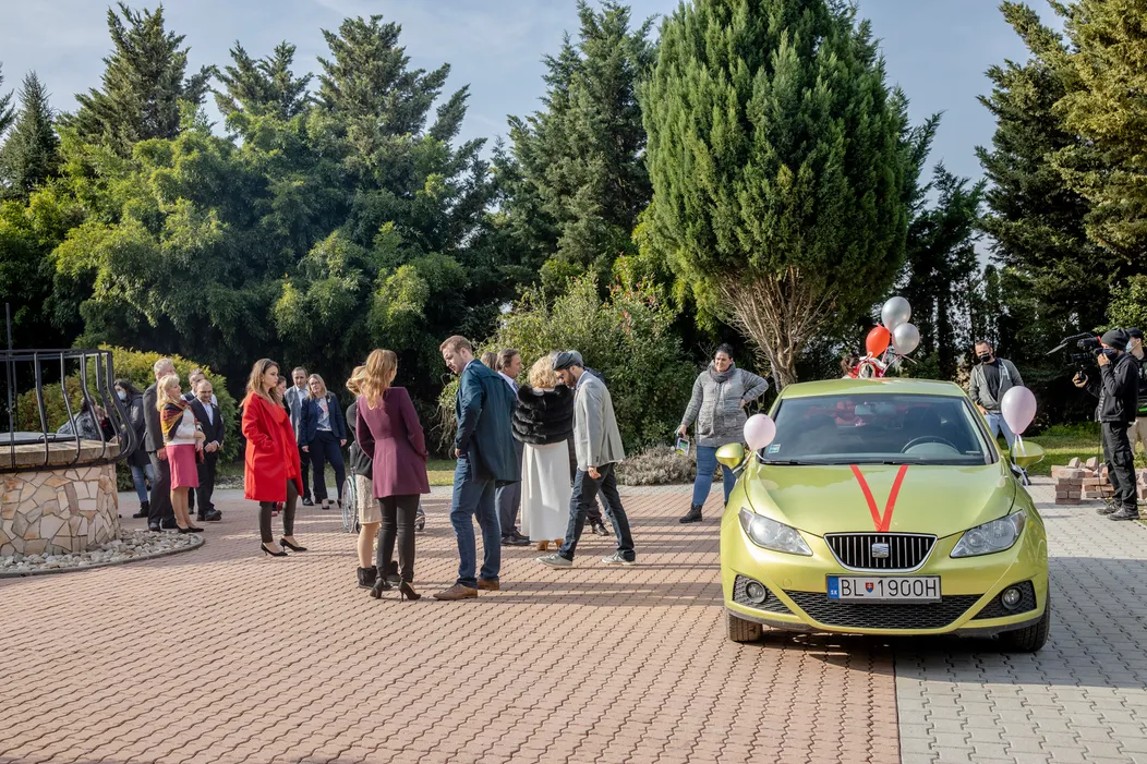 Svadbu si každý nakoniec užíval