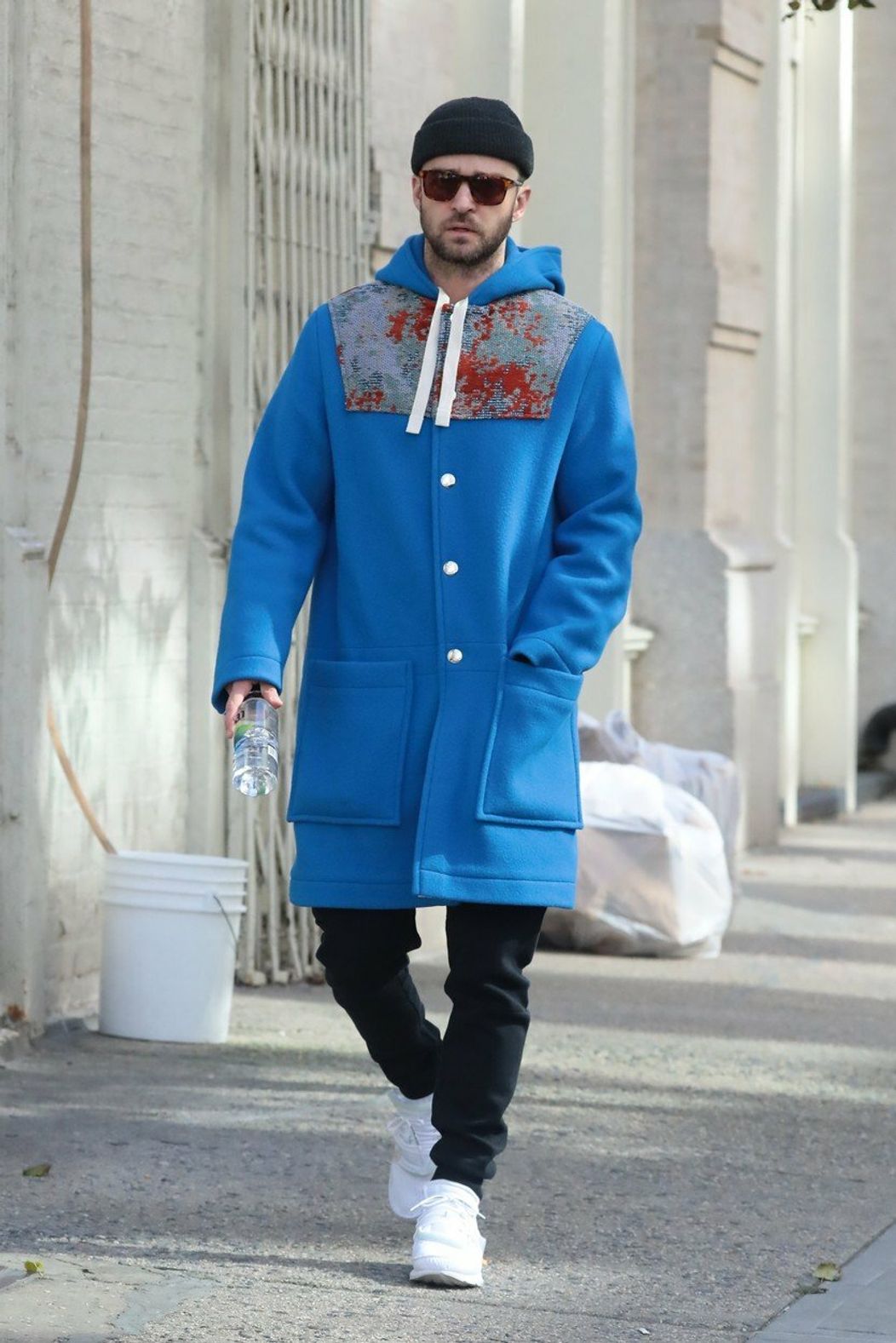 Justin Timberlake v uliciach New Yorku