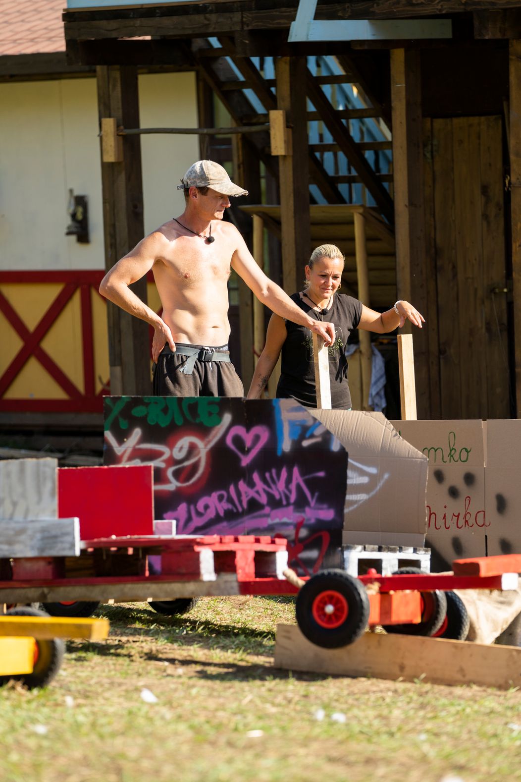 Veľké farmárske preteky, Denis a Niki chceli imunitu. Nebola v ponuke ...