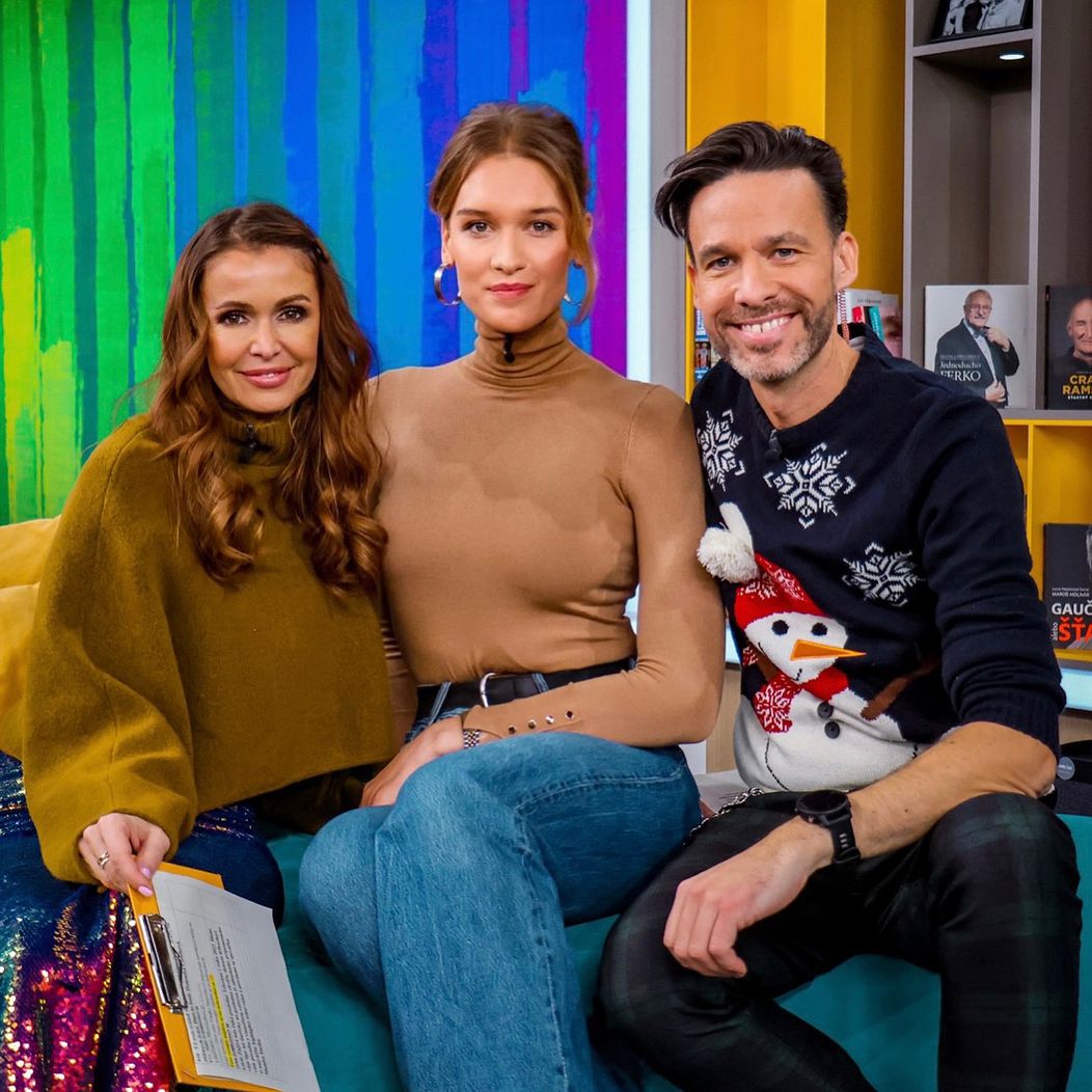 Liberty Simon v Teleráne s Lenkou a Romanom