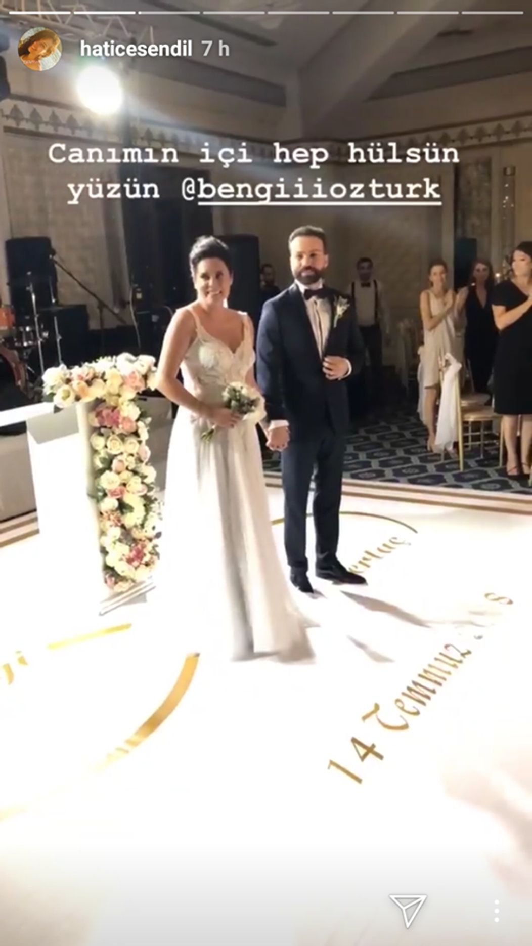 Svadba herečky Bengi Öztürk