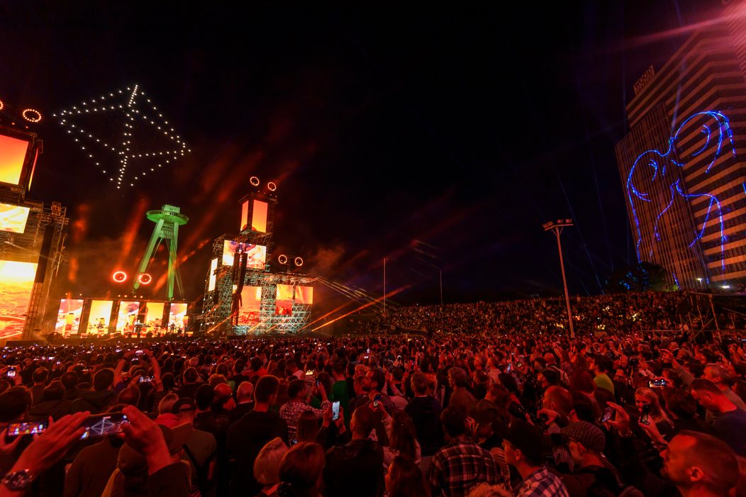 Starmus v Bratislave - koncert Jean Michael Jarreho