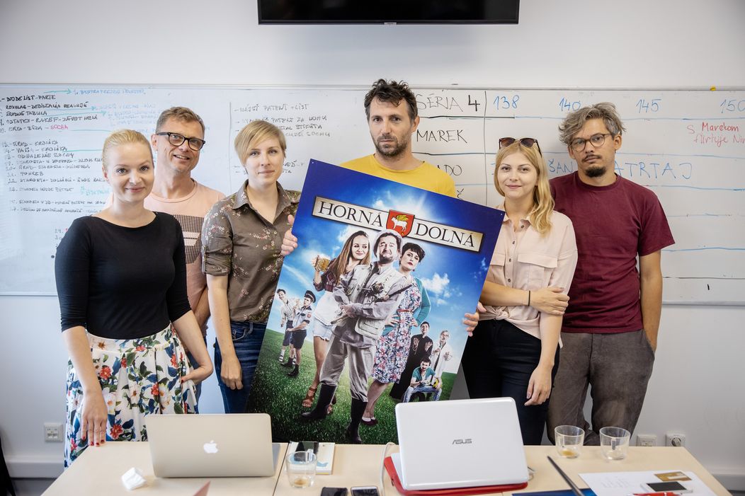 Porada scenáristov seriálu Horná Dolná