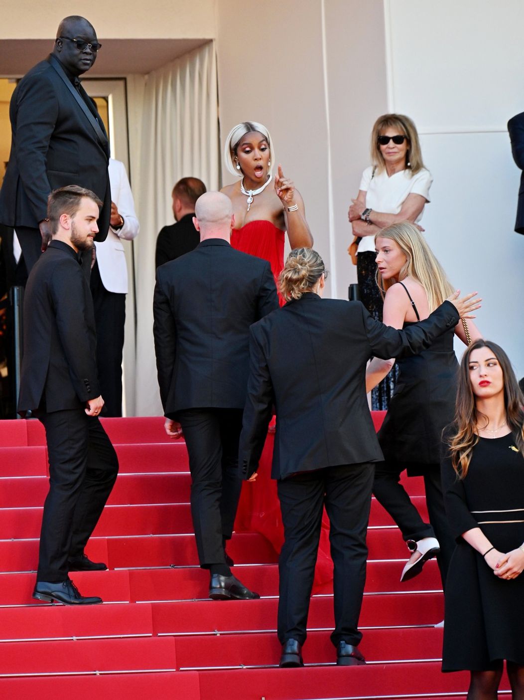 Kelly Rowland kričala na ochranku