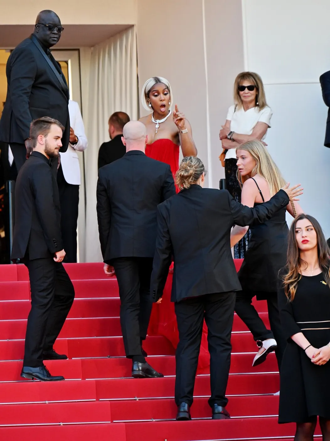 Kelly Rowland kričala na ochranku