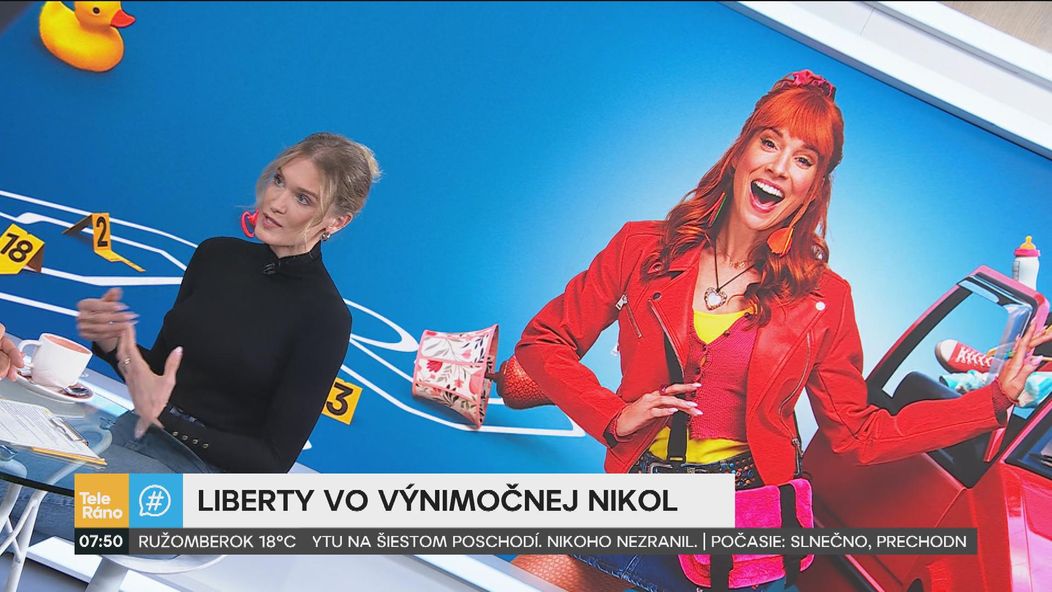 Liberty Blake Simon v Teleráne.