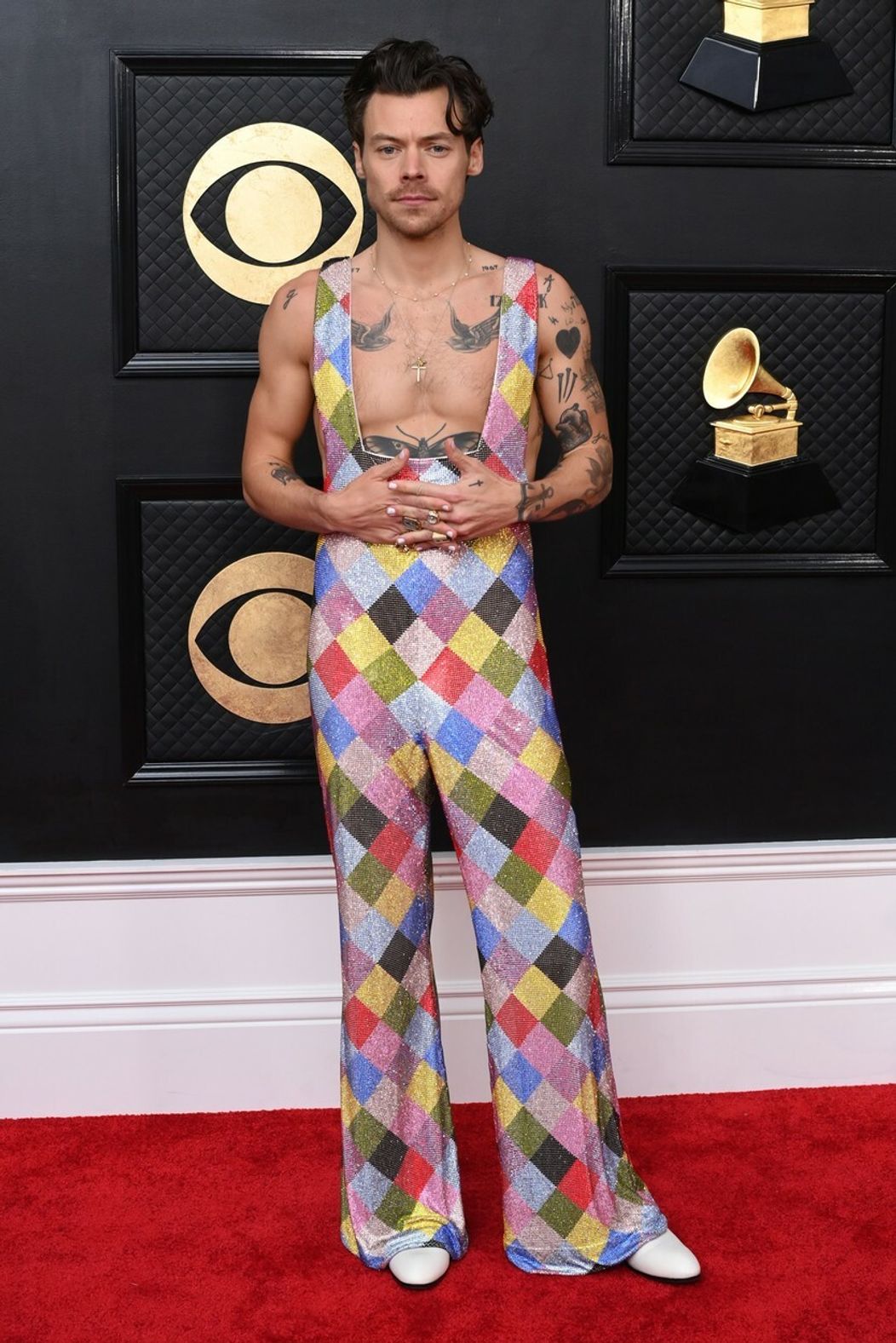 Harry Styles na 65. ročníku odovzdávania cien Grammy