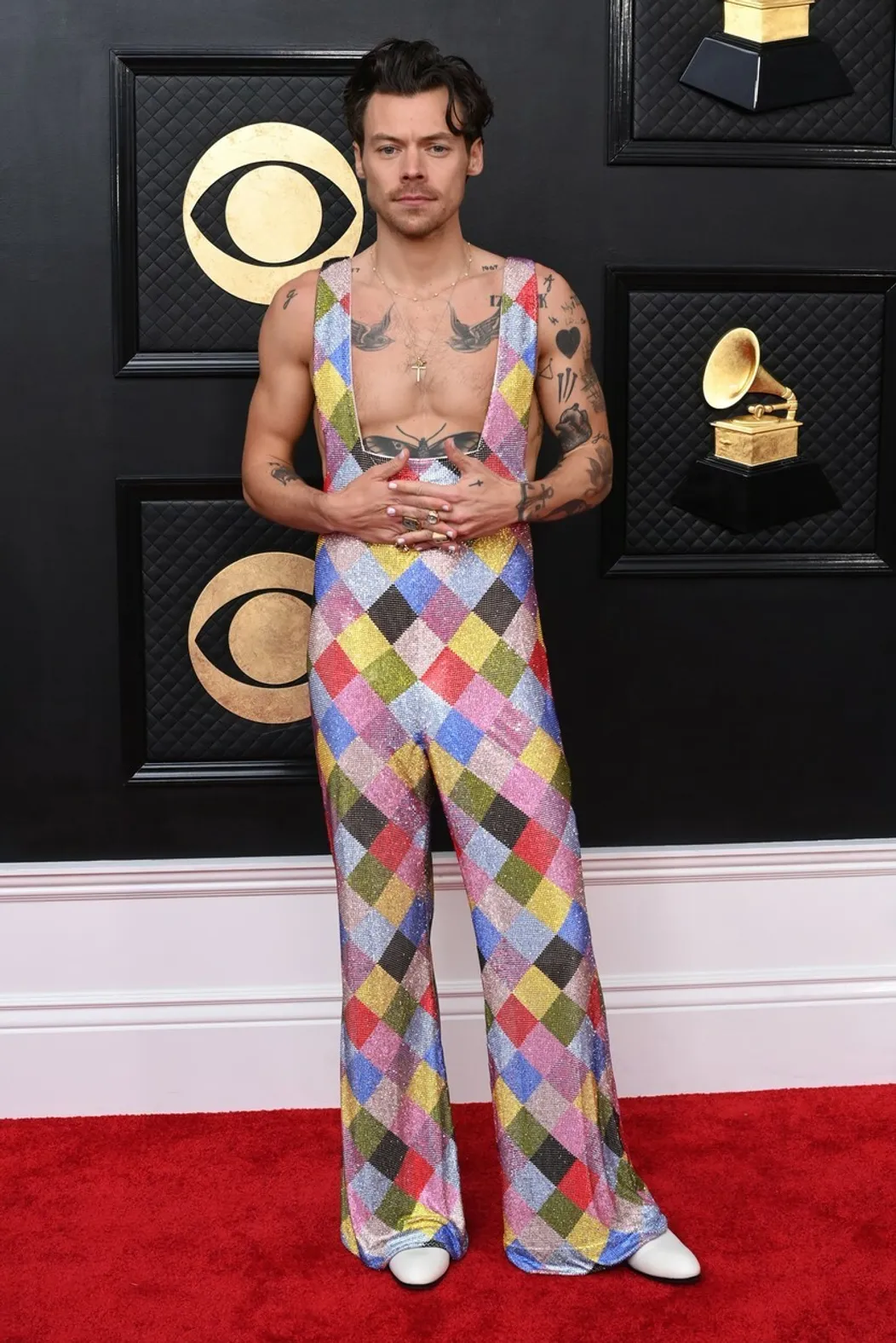 Harry Styles na 65. ročníku odovzdávania cien Grammy
