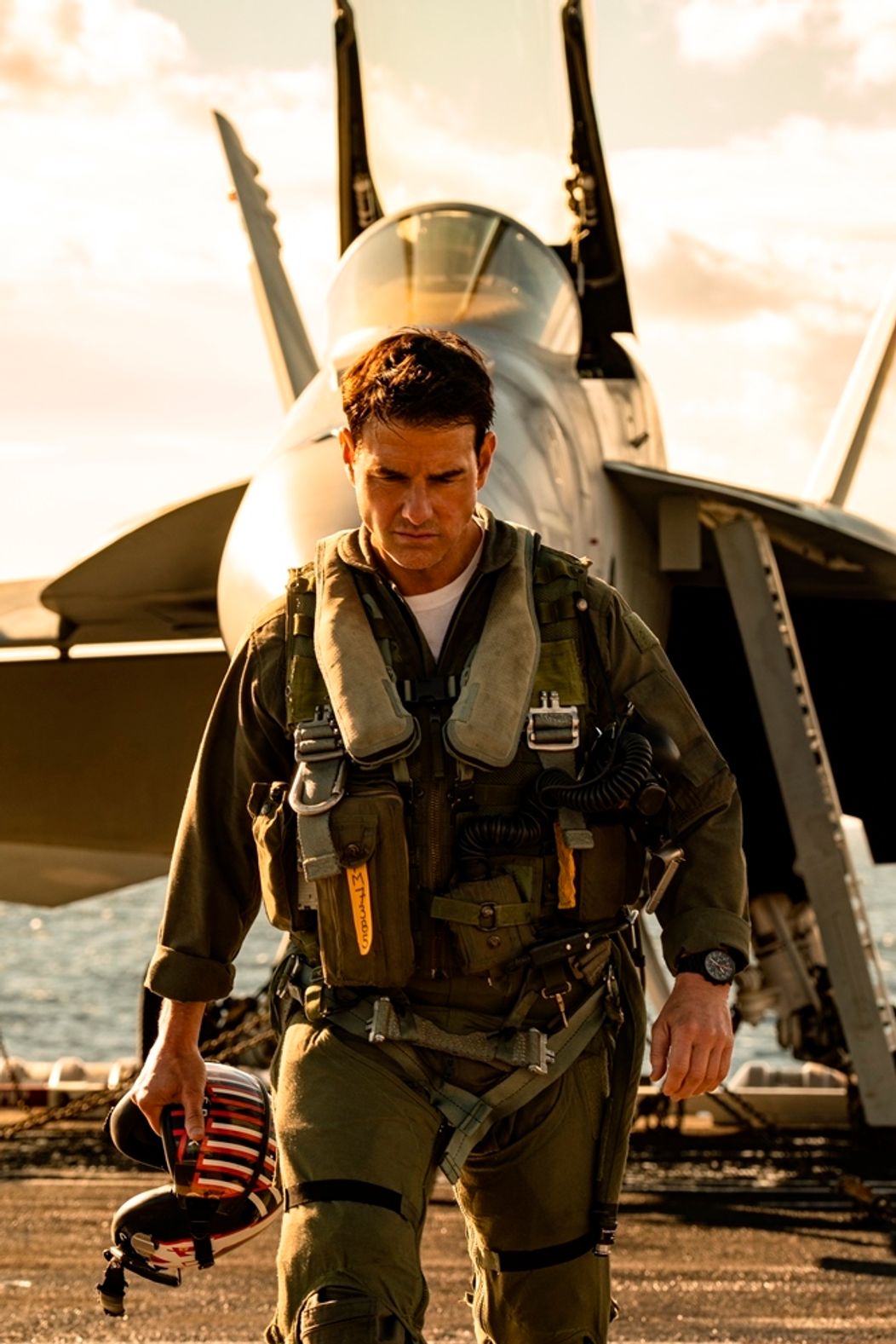 Tom Cruise vo filme Top Gun: Maverick