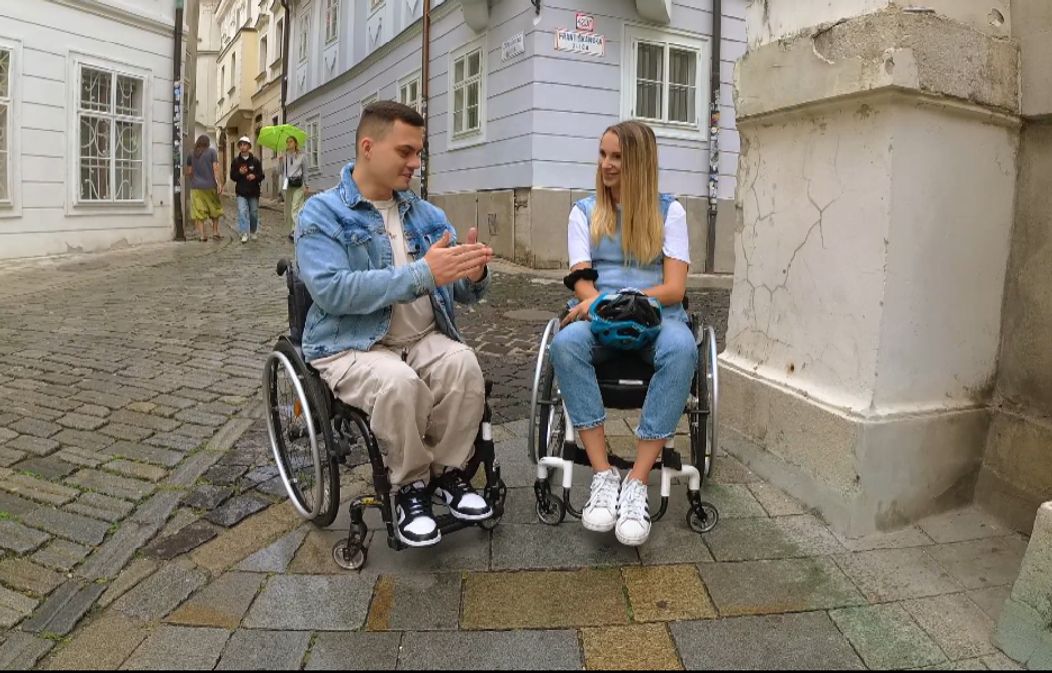 S Denisom Kučerom sme si skúsili, aké je to byť na vozíku