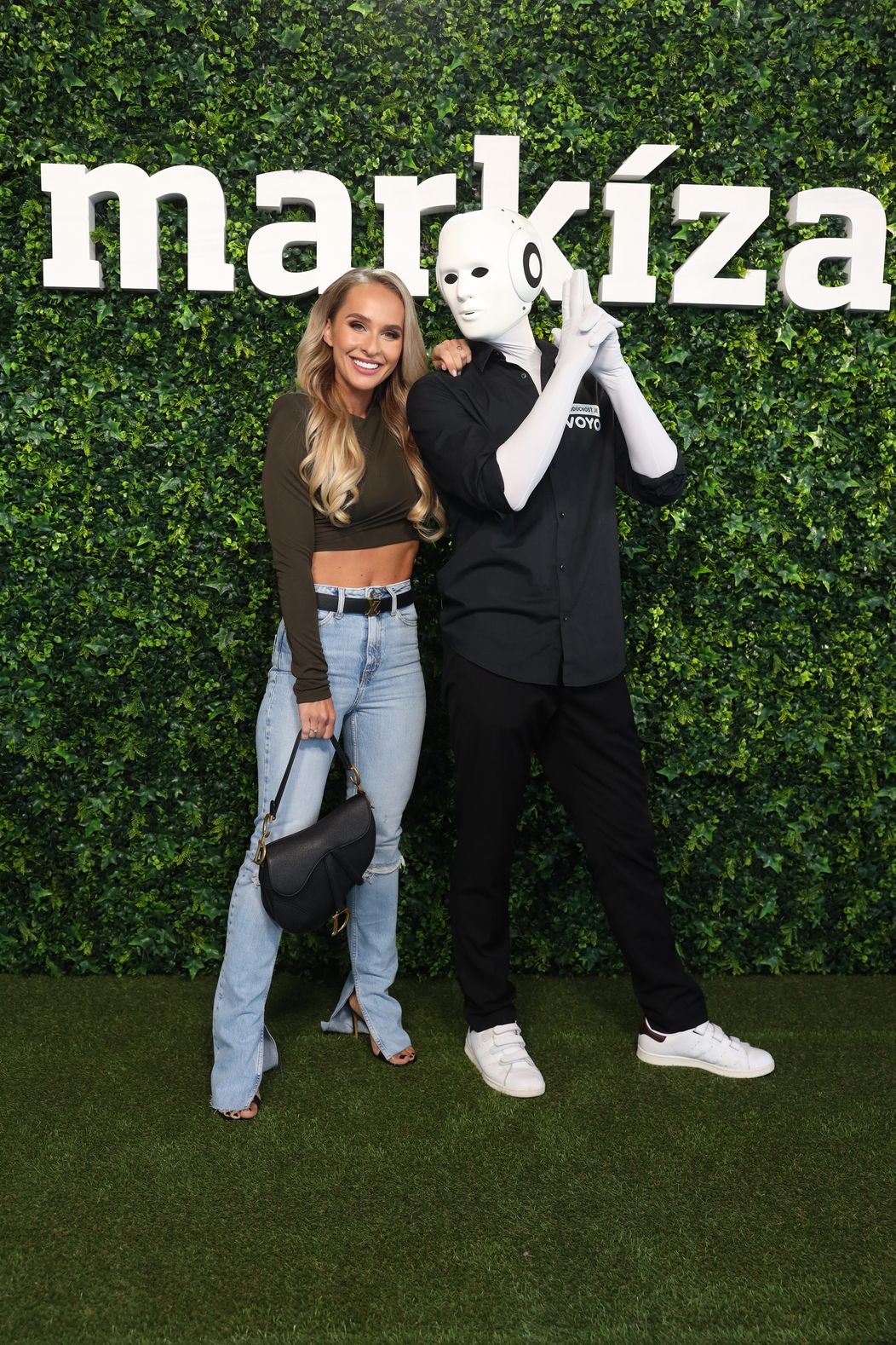 Lucia Mokráňová na media párty TV Markíza