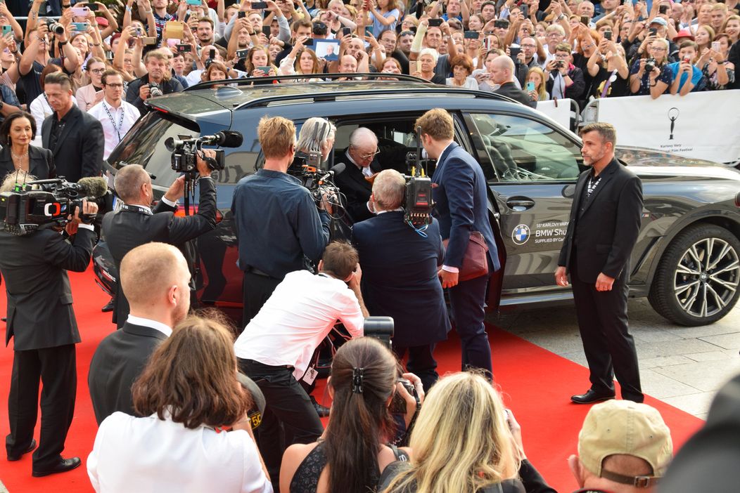 Sir Michael Caine na 55. ročníku MFF KV