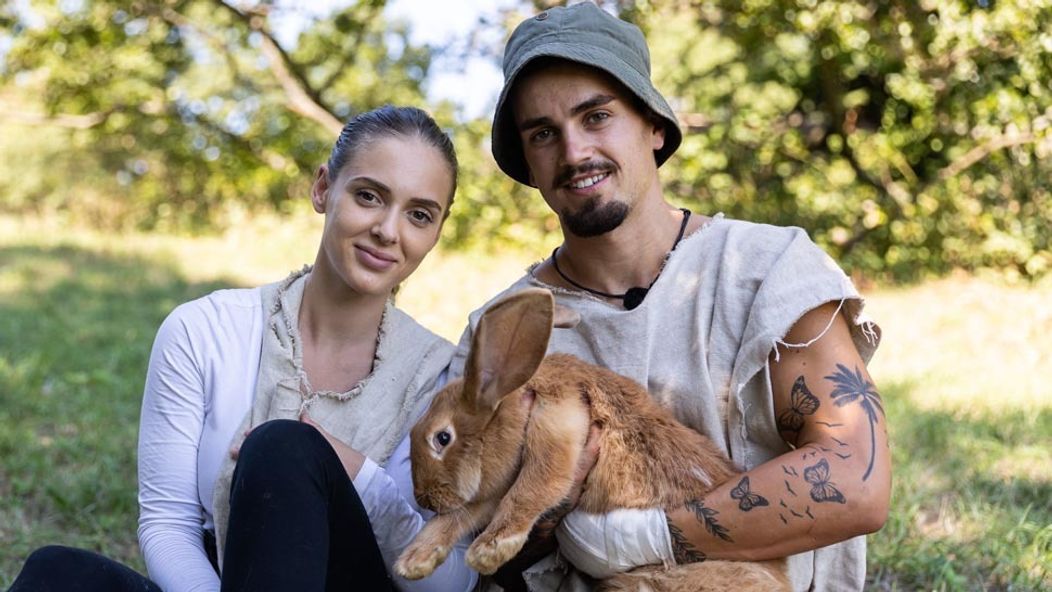 Alex Mináriková a Šimon Koleň