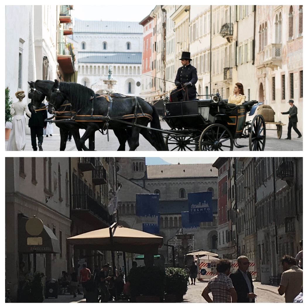 Dáma v závoji - lokácie