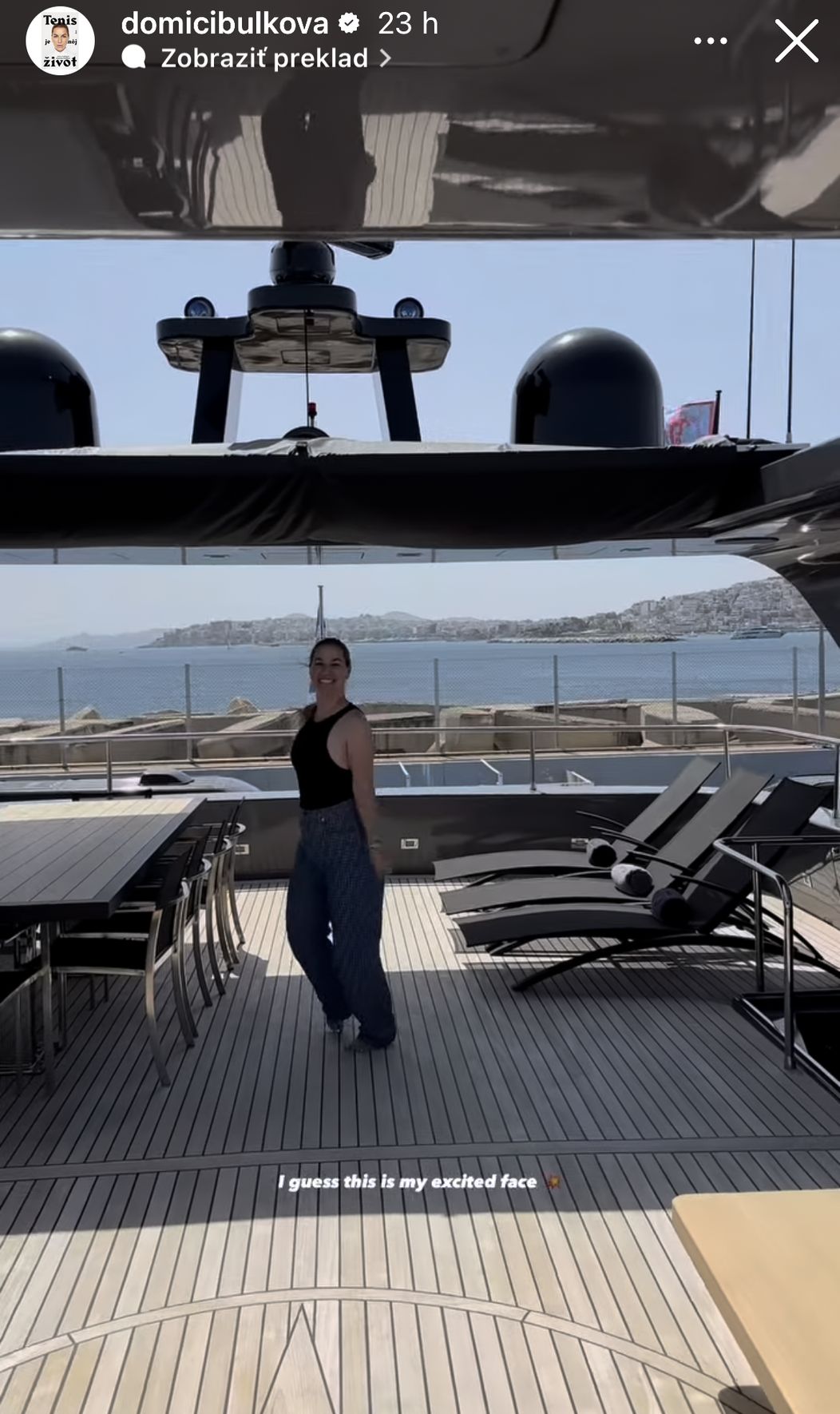 Dominika Cibulková si užíva rozprávkovú dovolenku