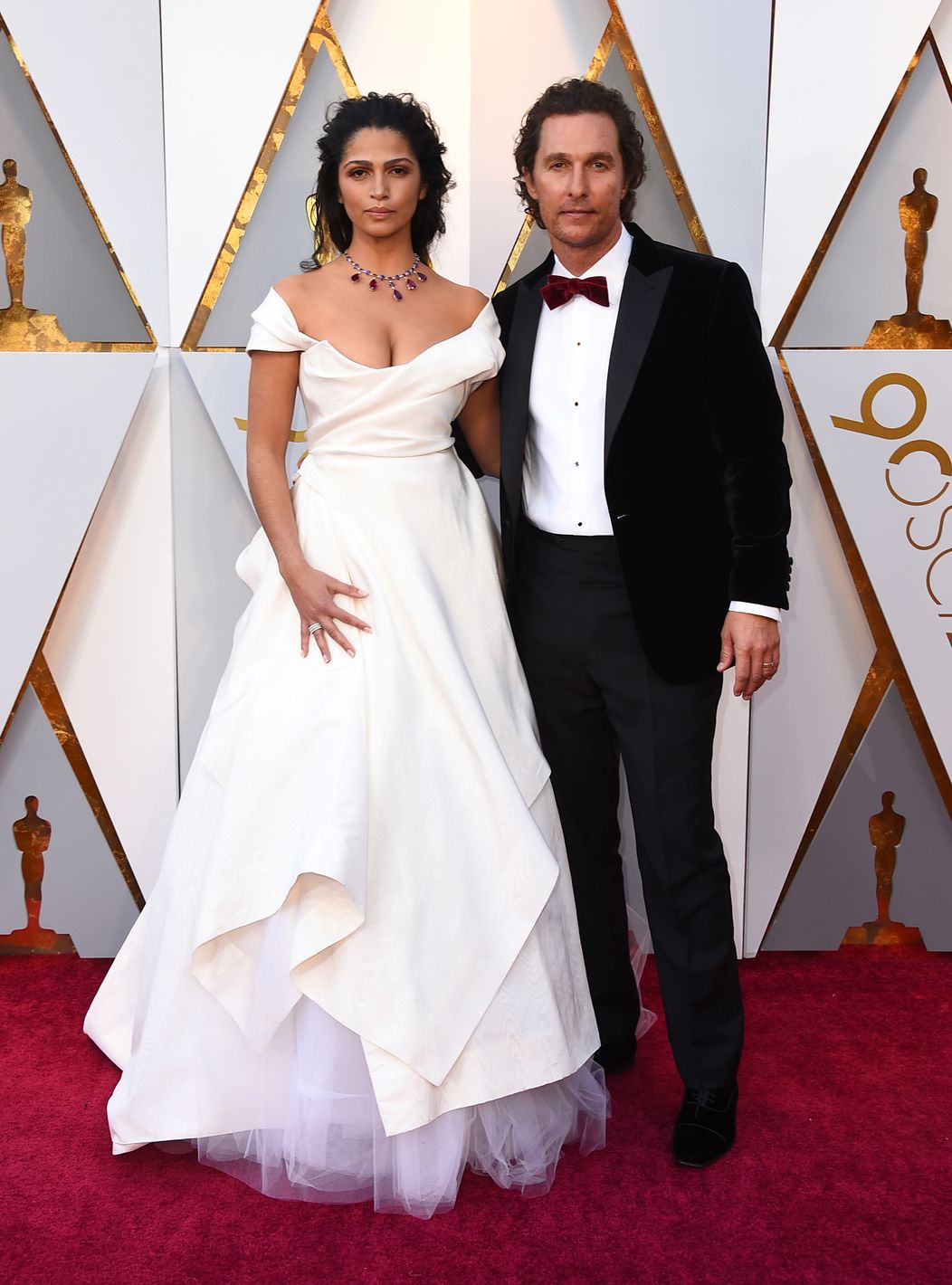 Matthew McConaughey s manželkou Camilou Alves.