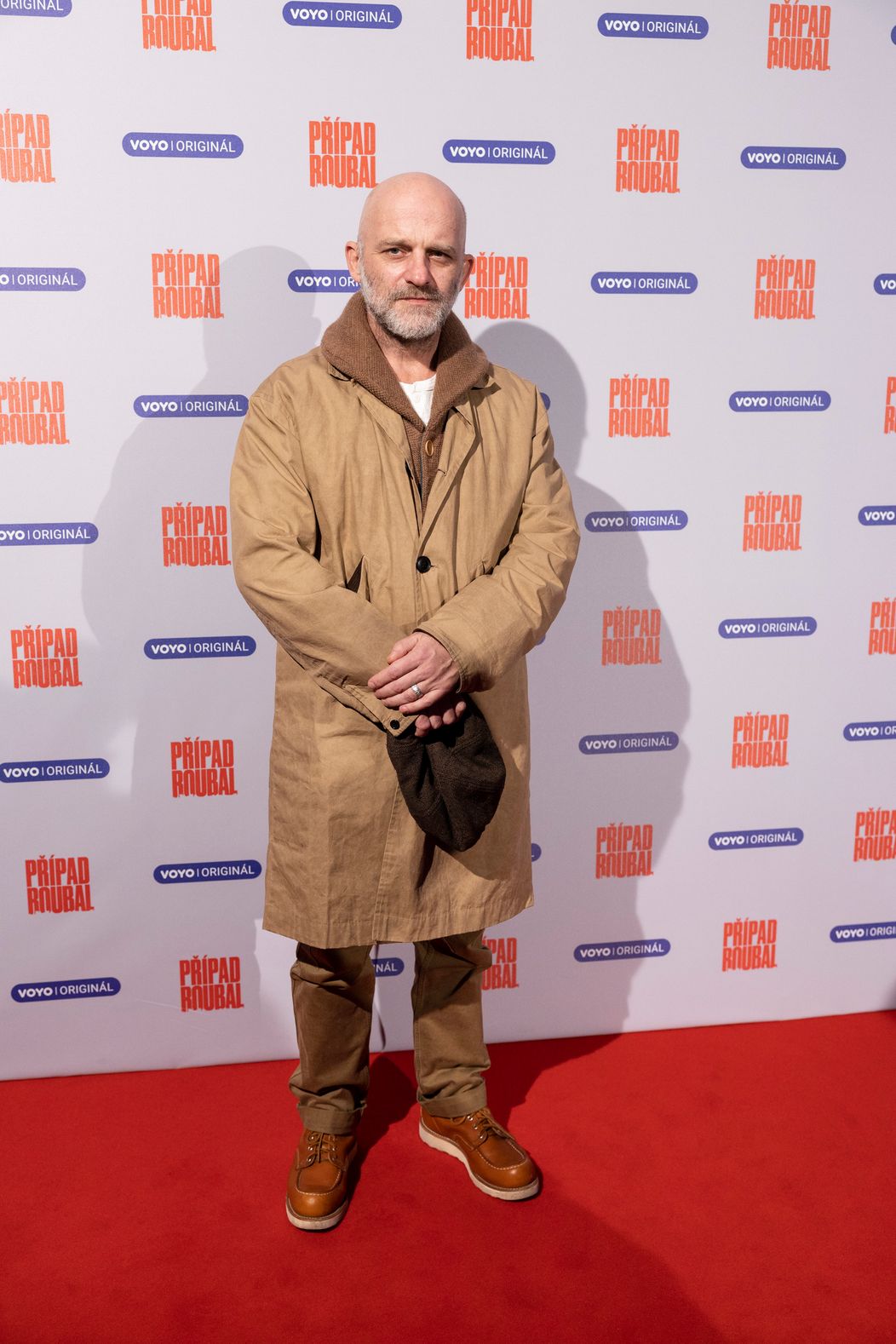 Hynek Čermák na premiére minisérie Prípad Roubal