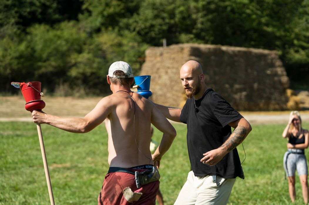 Hru s kačičkami a vedierkami ovládli Lucia s Adamom