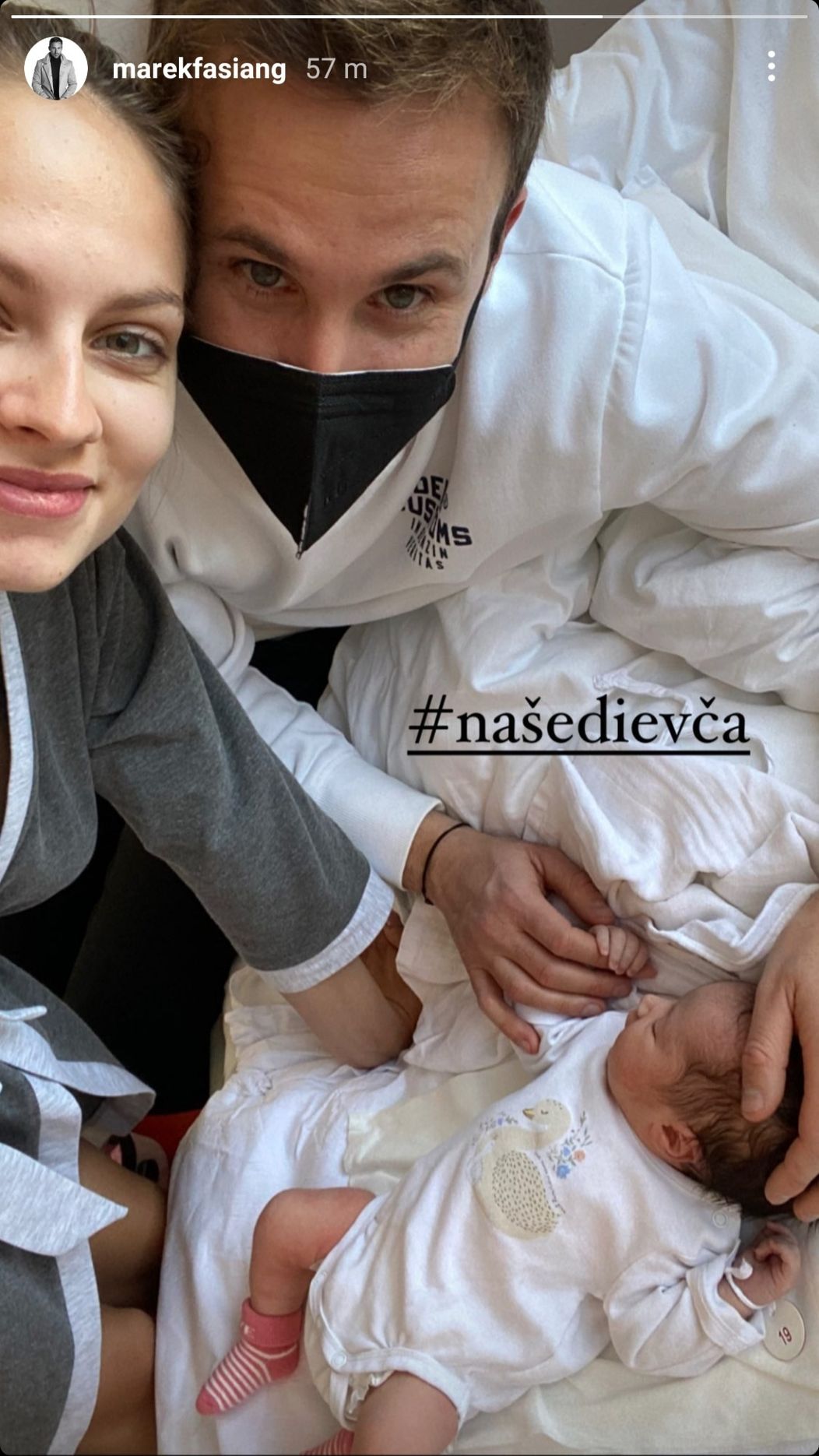 Marek Fašiang s rodinou