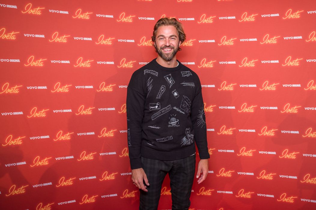 Tomáš Weimann na premiére druhej série Voyo Originálu Iveta