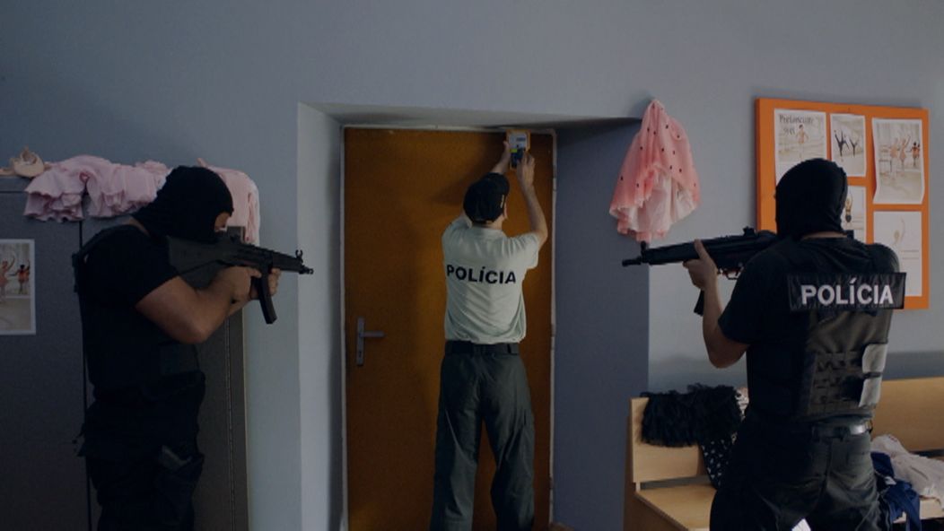 Situácia si vyžadovala veľký policajný zásah