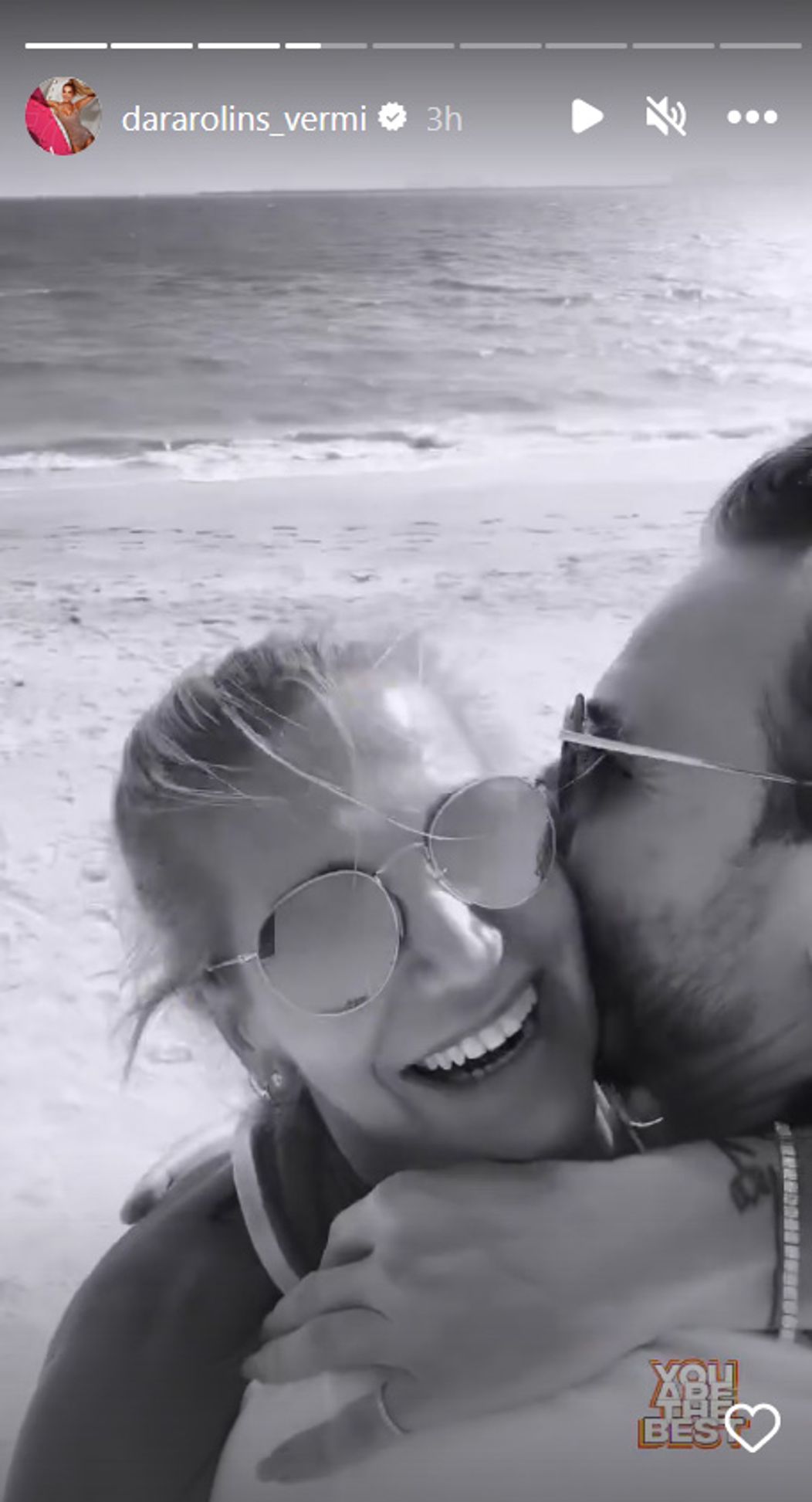 Dara si užíva po boku svojej lásky