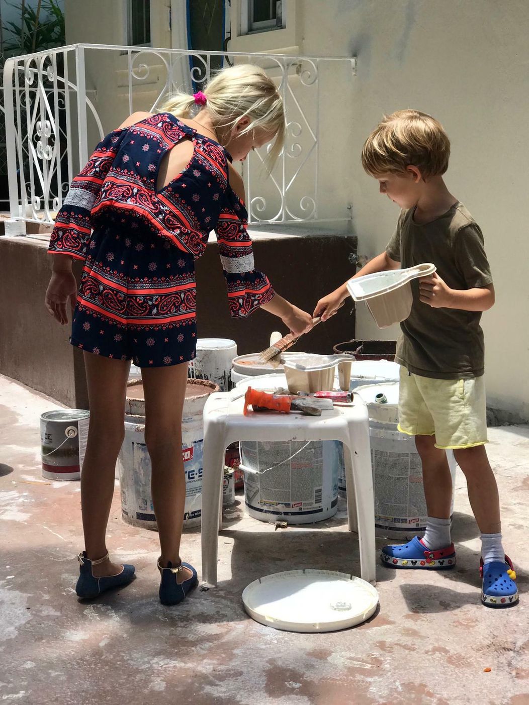 Salma a Nevio, Scuderia Residence na Miami