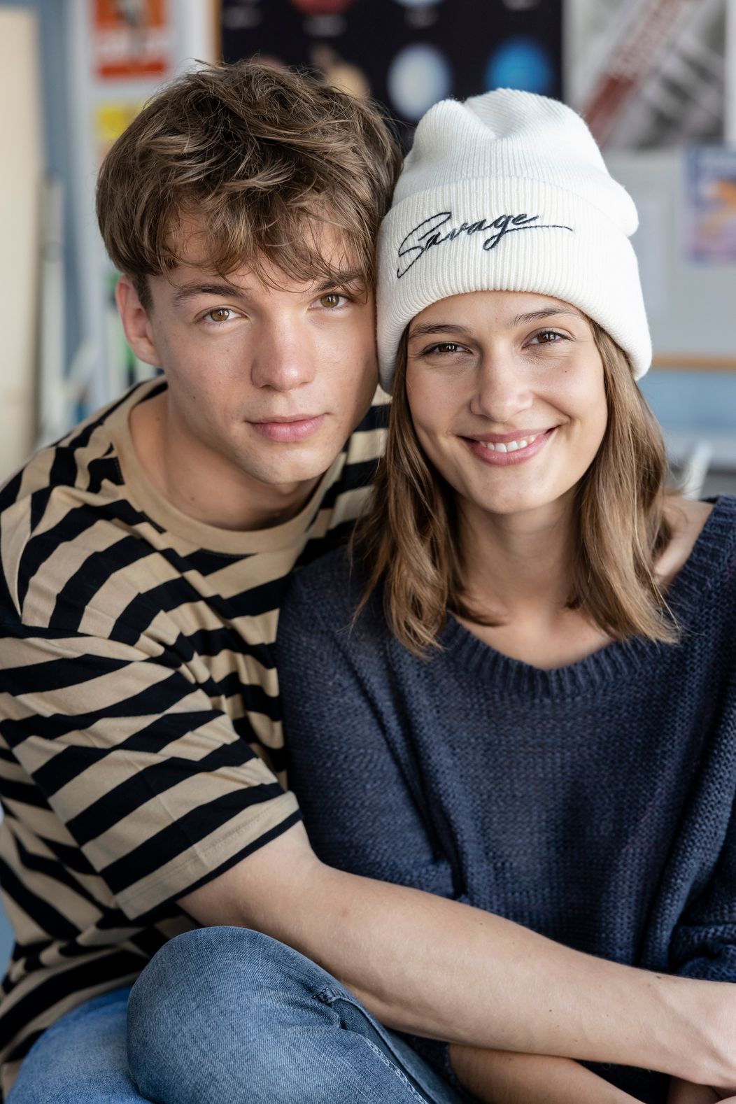 Jakub Švec a Kristína Spáčová v seriáli Pán Profesor