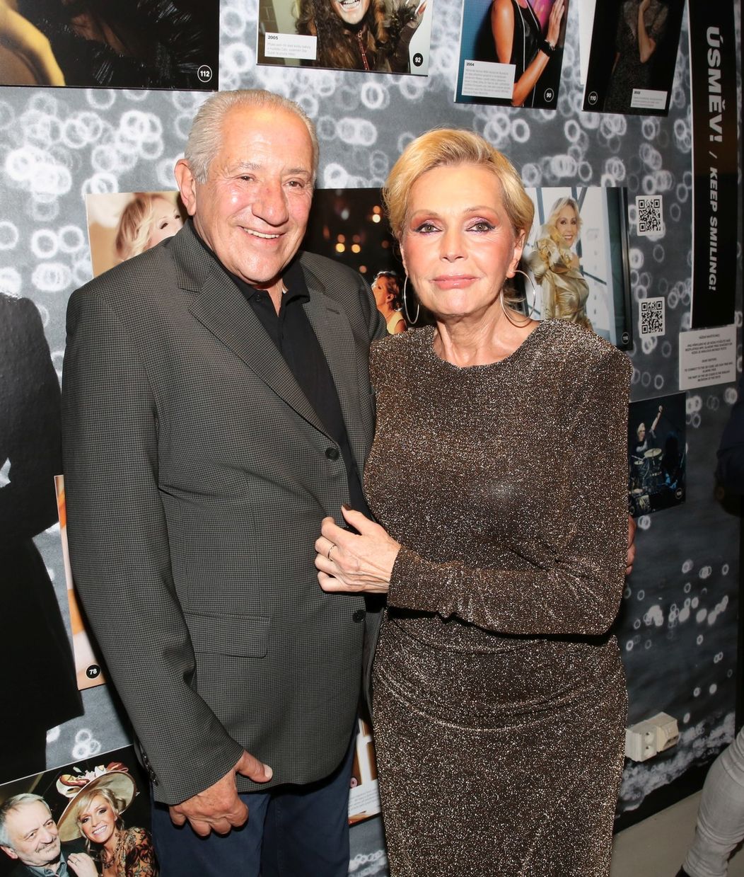 Helena Vondráčková otvorila v pražskom Tancujúcom dome výstavu