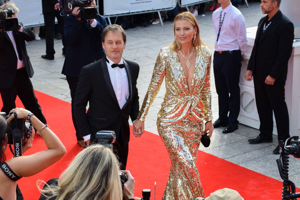 Daniela Peštová a Paľo Habera na 55. MFF KV v roku 2021