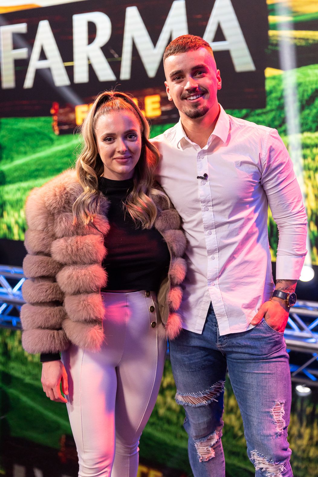 Alex a Šimon na finále Farmy