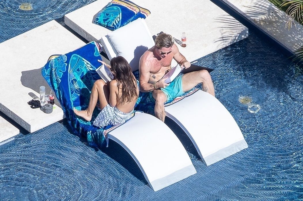 Brad Pitt a Ines de Ramon