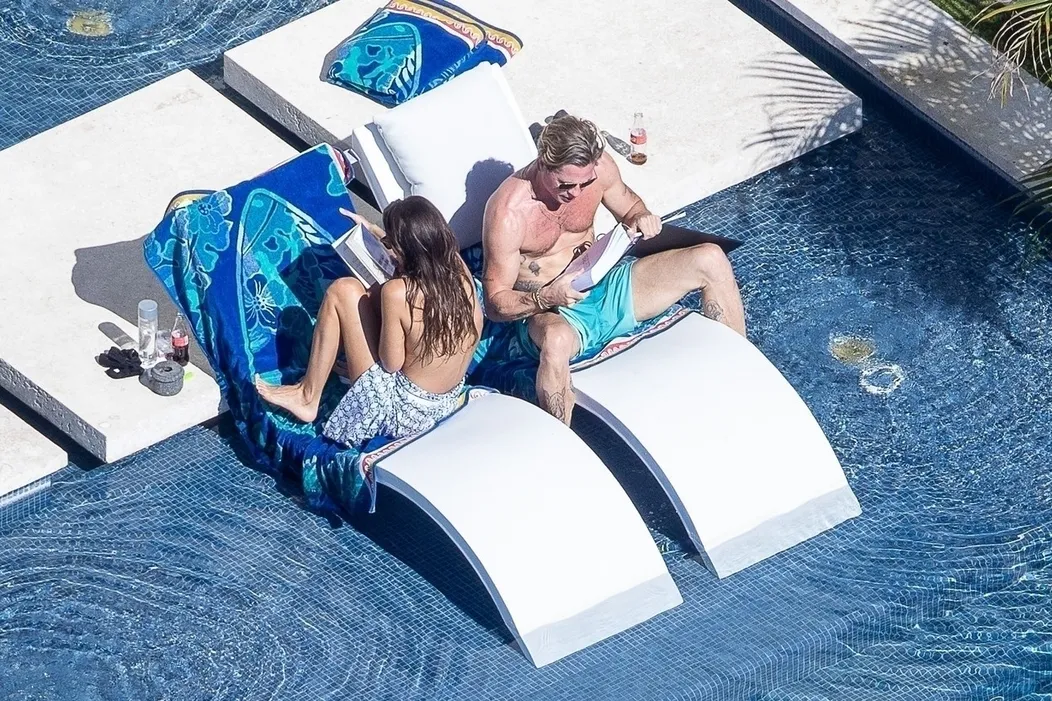 Brad Pitt a Ines de Ramon