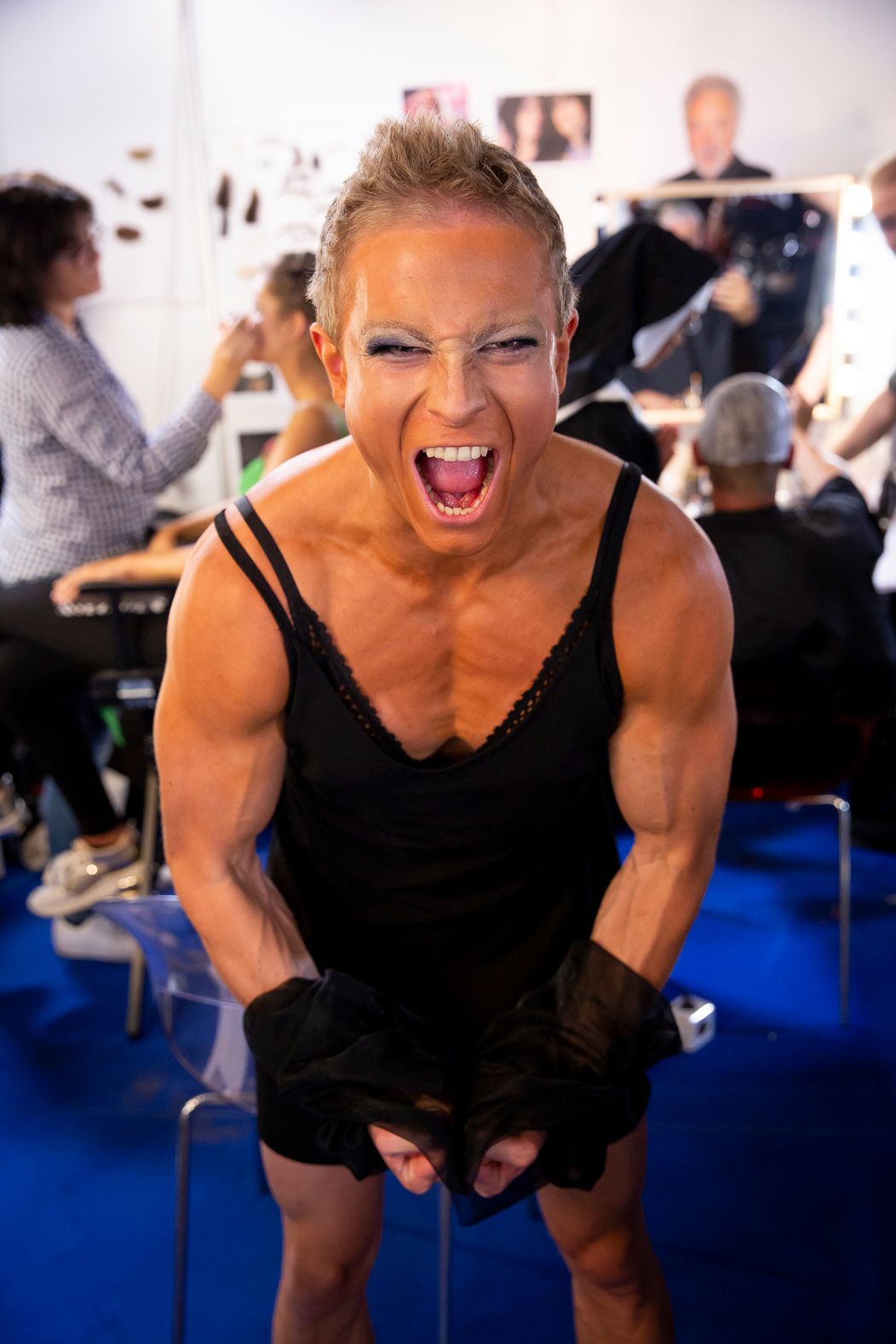 Miro Šmajda ako Tina Turner.