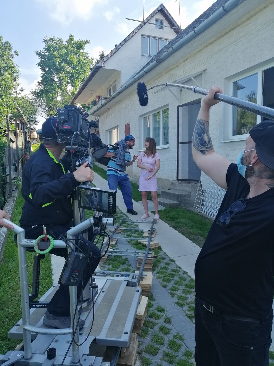 Nakrúcanie seriálu Horná Dolná