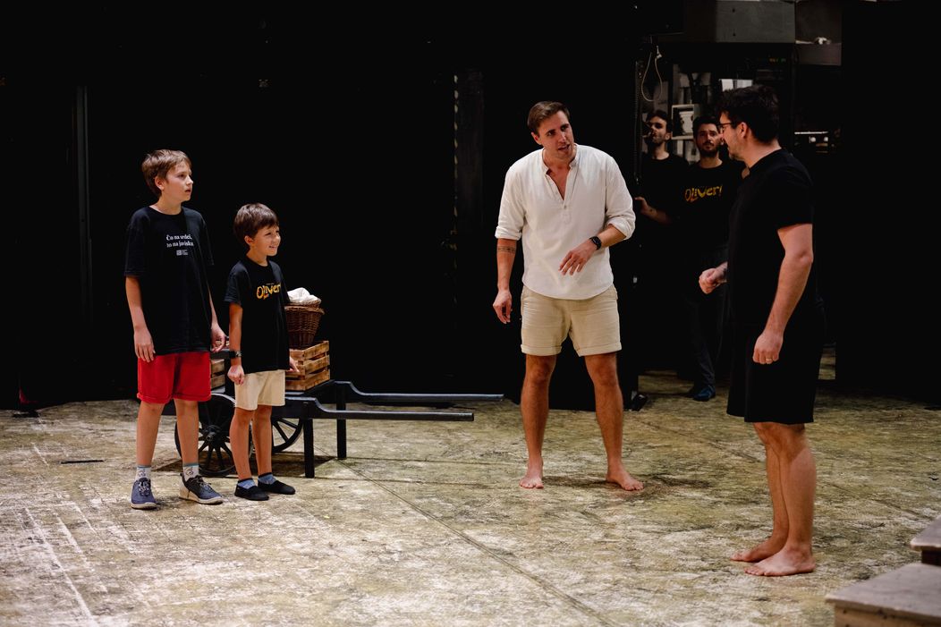 Predstavenie Mojžiš v divadle Nová scéna