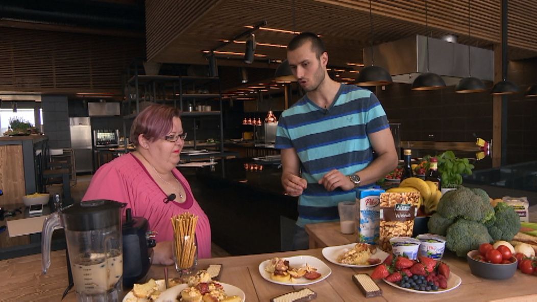 Silvia Bzdil a výživový poradca Michal Páleník