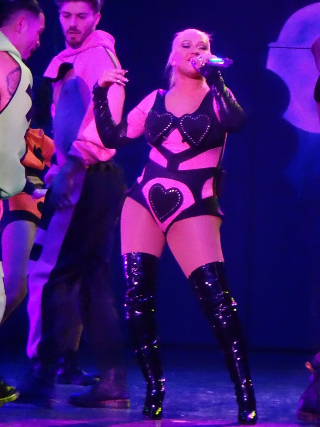 Christina Aguilera na koncerte v Las Vegas