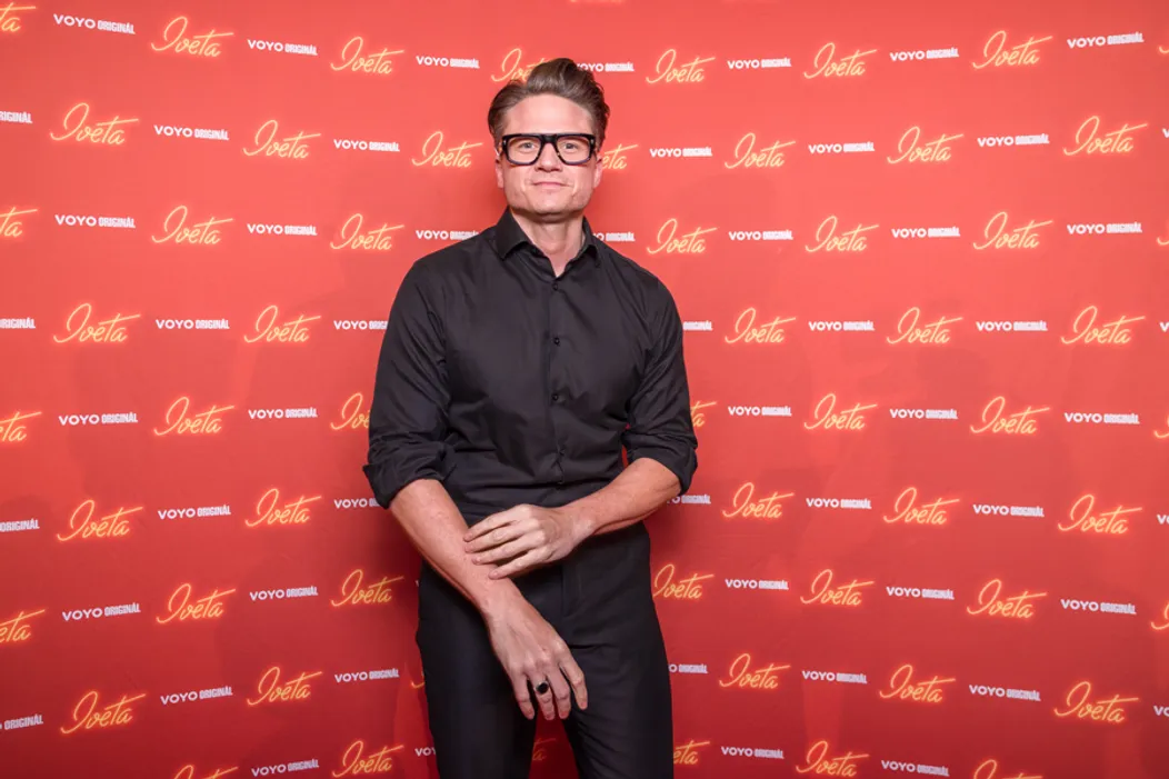 Ondřej Gregor Brzobohatý na premiére druhej série Voyo Originálu Iveta