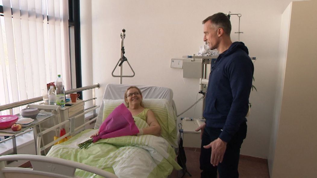 Šťastná Silvia po operácii