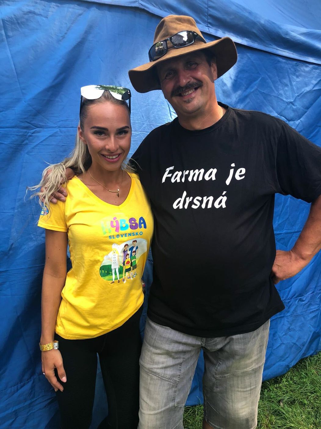 Luciu Mokráňovú určite uvidíte na bežeckej trati, ktovie, či sa pridá aj hospodár Martin Bagár