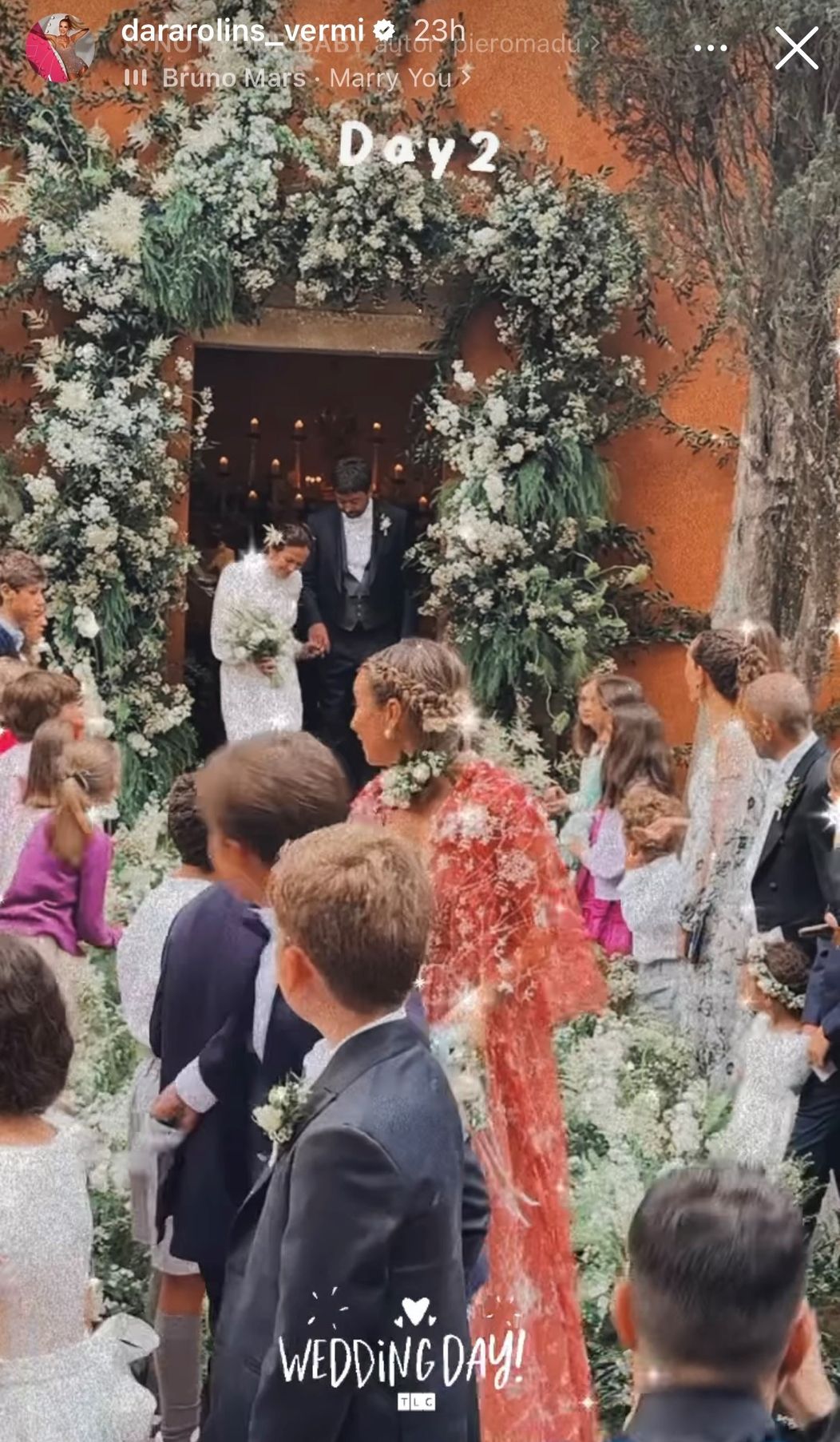 Dara Rolins ozdobou na luxusnej talianskej svadbe