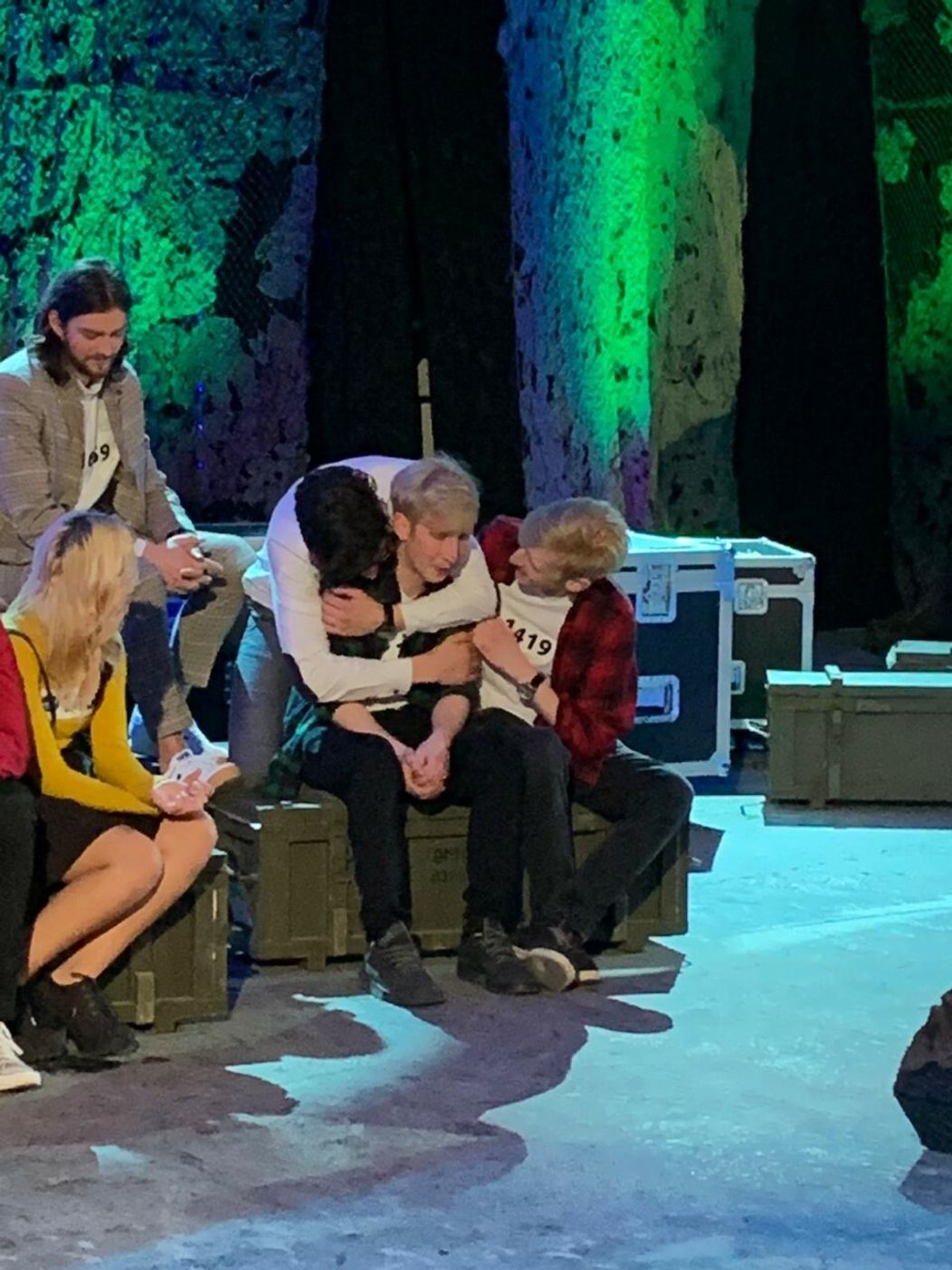 Luboša museli počas pauzy utešovať.