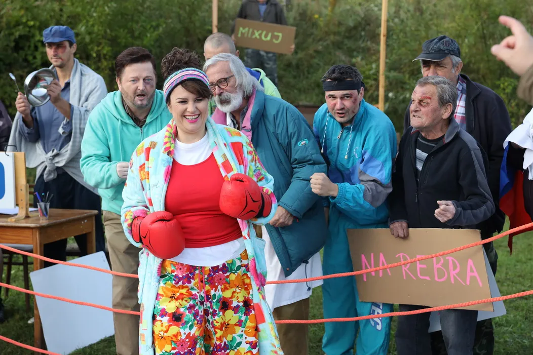 Nakrúcanie Hornej Dolnej