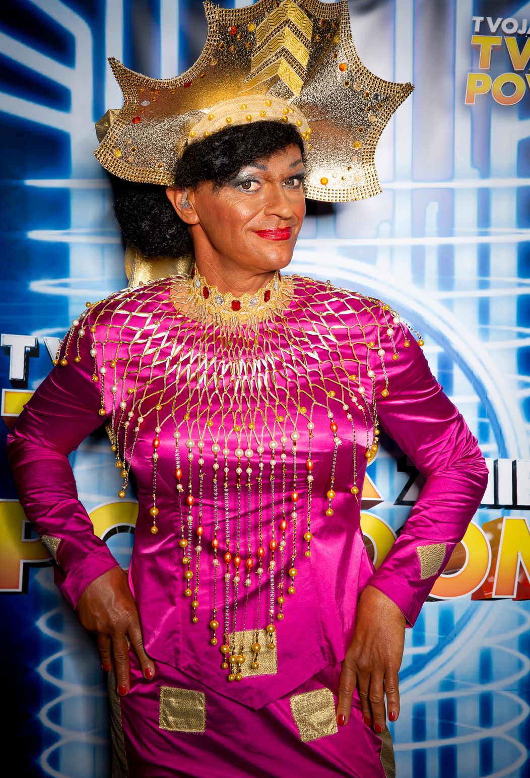 Martin Nikodým ako Liz Mitchell z BONEY M.