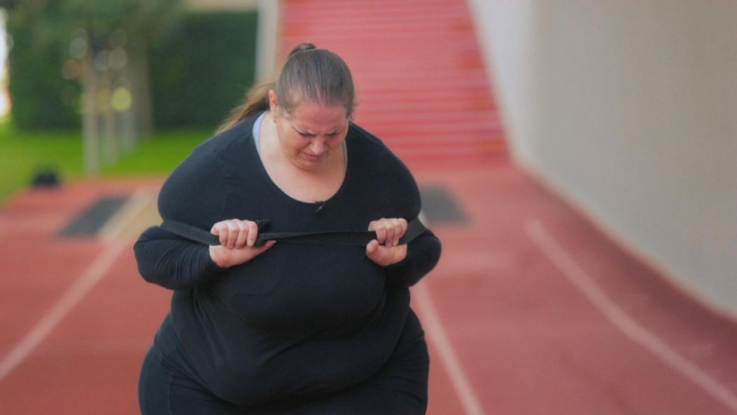 Kamila Zemančíková na tréningu v bootcampe v Turecku.