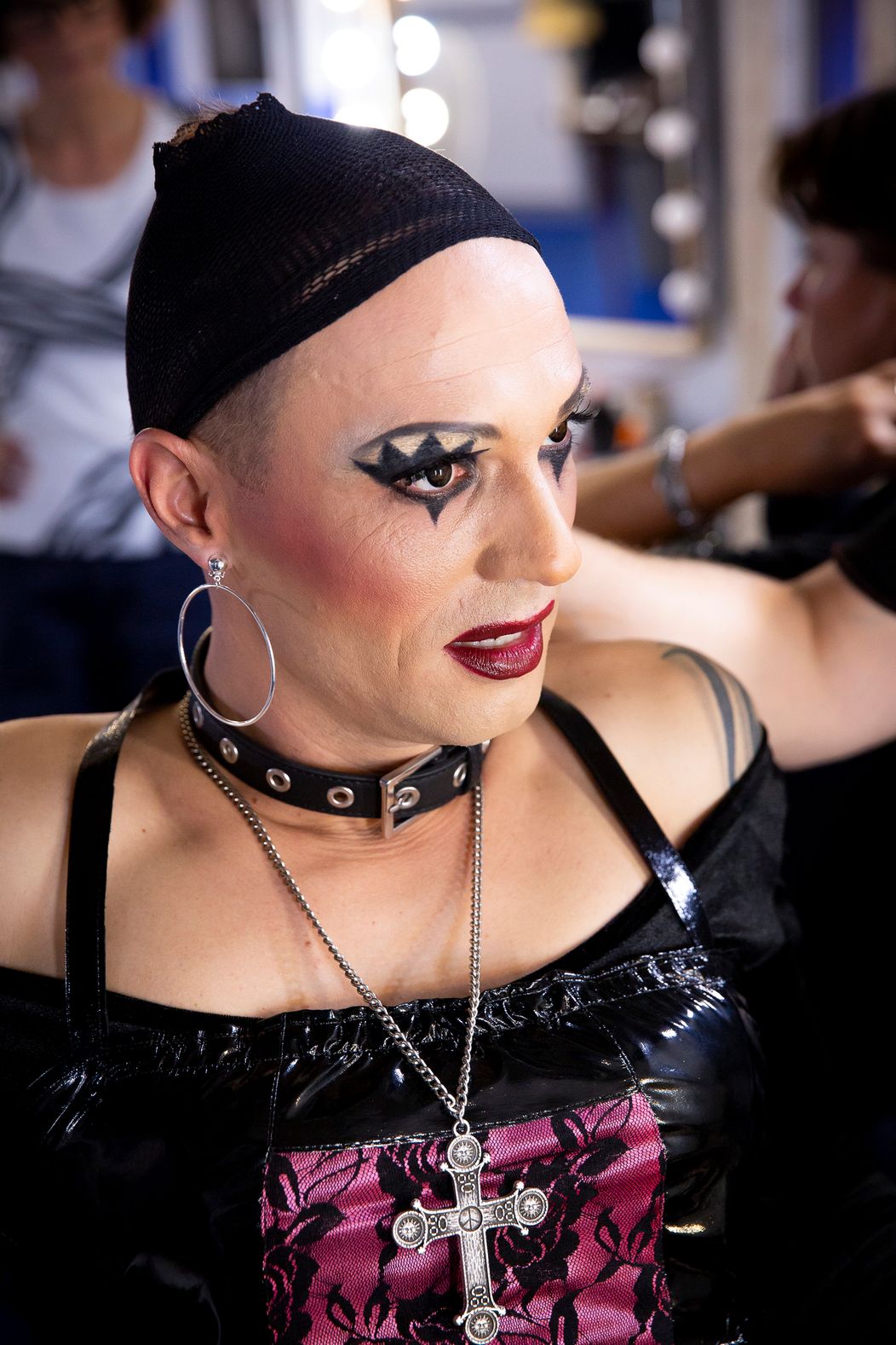 Pyco ako Nina Hagen.