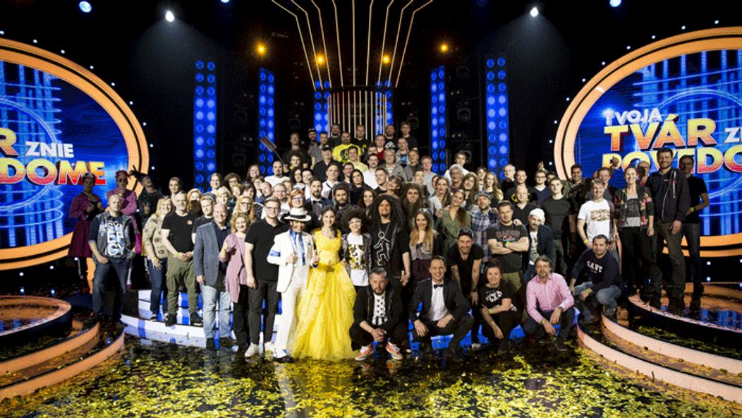 Tím, ktorý pracoval na šou Tvoja tvár znie povedome