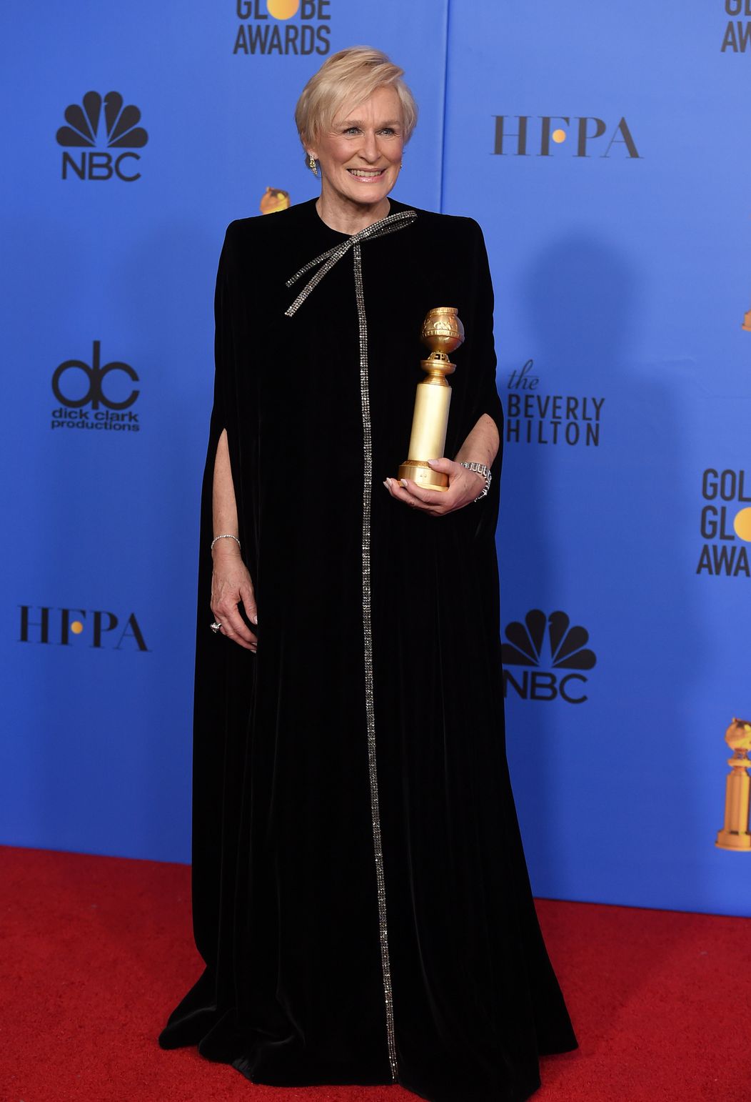 Glenn Close na 76. ročníku odovzdávania cien Zlaté glóbusy